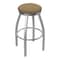 Holland Bar Stool Co OD802 Misha Stainless Steel 36 Swivel Outdoor Bar Stool with Breeze Champagne Seat OD80236SSOD005 - alternate 1